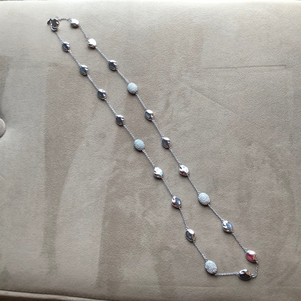 Silver 41 in necklace from Chico’s.